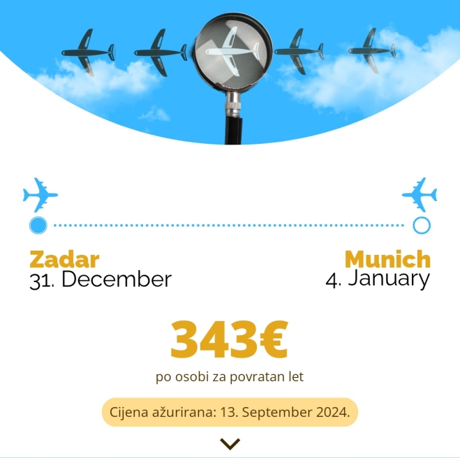 31. December - 4. January | Zadar - Munich