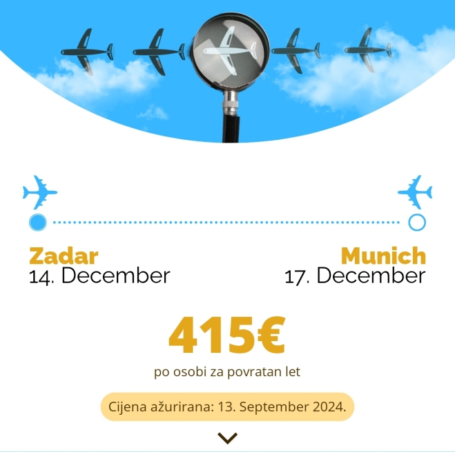 14. December - 17. December | Zadar - Munich