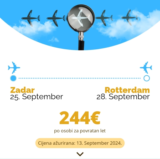 25. September - 28. September | Zadar - Rotterdam